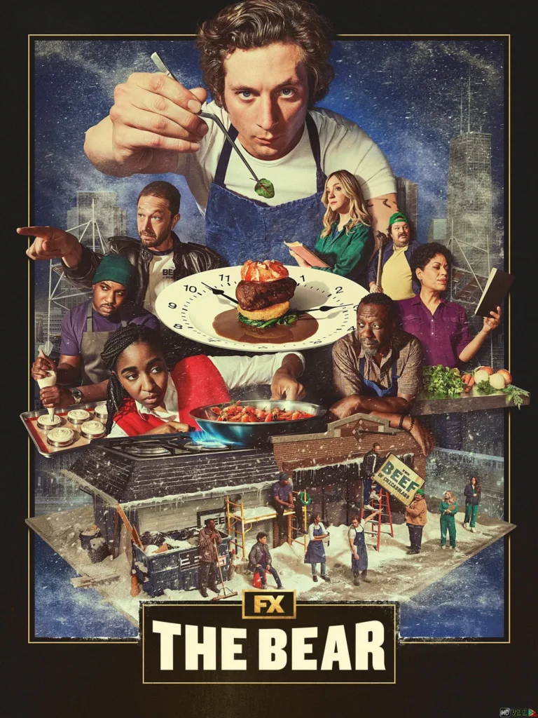 Вертикальный постер первого сезона сериала Медведь